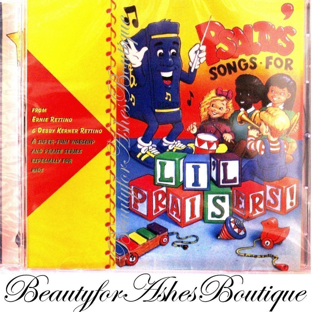 Psalty Singalong Jesus Worship Songs for Li'l Praisers God is Good Christian CD